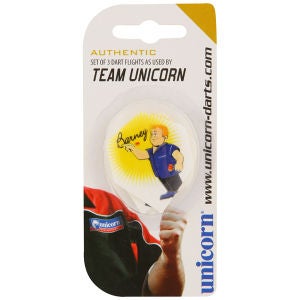 Unicorn Set of 3 Dart Flights 