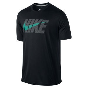 Nike Men's Legend Short Sleeve Nike Swoosh T-Shirt - Black