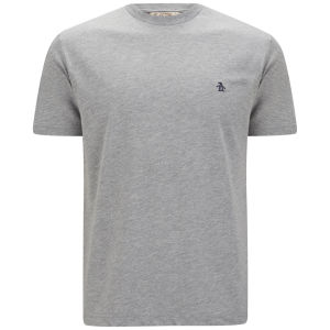 Original Penguin Men's Embroidered T-Shirt - Rain Heather