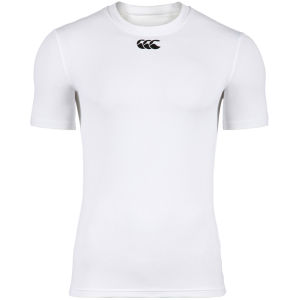 Canterbury Men's Baselayer Cold Short Sleeve Top - White