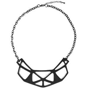Vero Moda Women's Hallun Necklace- Black