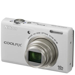 Nikon Coolpix S6200 Digital Camera White (16MP, 10x Optical Zoom) 2.7 Inch LCD Refurbished