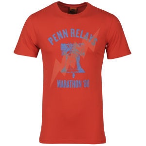 Nike Men's Run Nft Penn Relay T-Shirt - Red/Blue