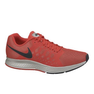 Nike Men's Zoom Pegasus 31 Flash Neutral Running Shoes - Action Red/Black/Reflective Silver