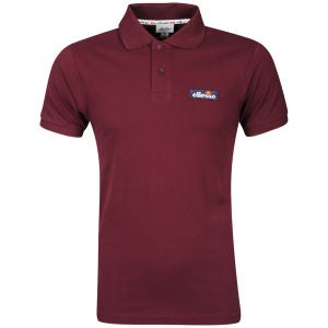 Ellesse Men's Baseliner Polo Shirt - Burgundy