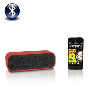 Soundlogic Bluetooth XL Sound Box Portable Speaker - Red