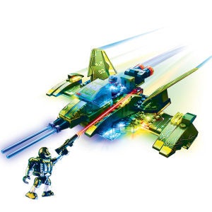 Lite Wars Sgt. Scorcher's Jet Vs Fire Phantomo
