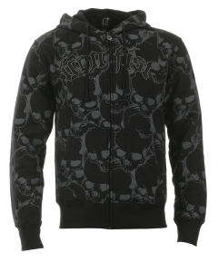 Iron Fist Men's Torn skull Zip Hoody
