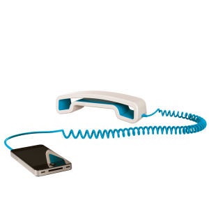 Swissvoice ePure Corded Mobile Handset - White/Blue