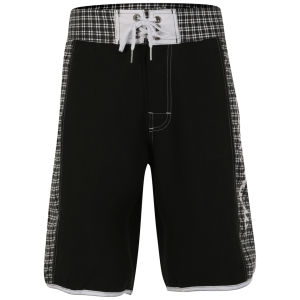 Drunknmunky Men's Splash Down Board Shorts - Black