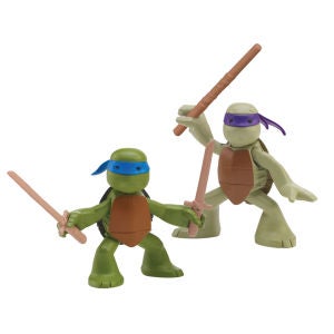 Teenage Mutant Ninja Turtles - Turtles in Training 2-Pack (Donatello and Leonardo)