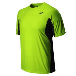 New Balance Men's Running Impact T-Shirt - Hi Vis Yellow