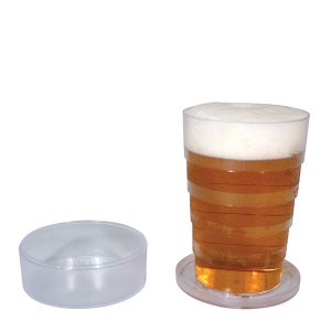 Collapsible Pocket Pint Glass