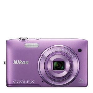 Nikon Coolpix S3500 Compact Digital Camera - Purple  (20MP, 7x Optical Zoom, 2.7 Inch LCD) - Grade A Refurb