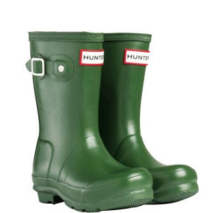 Hunter Kids' Original Wellies - Green
