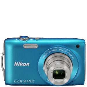 Nikon Coolpix S3300 Compact Digital Camera (16MP, 6x Optical, 2.7 Inch LCD) - Blue