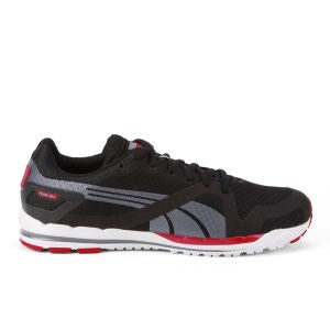 Puma Men's Faas 350 S Running Shoes - Black/Grey/Red