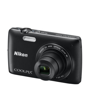 Nikon Coolpix S4300 Compact Digital Camera - Black (16MP, 6x Optical Zoom, 3 Inch LCD) - Grade A Refurb