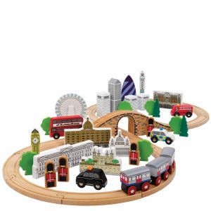 Tidlo The City Of London Wooden Train Set