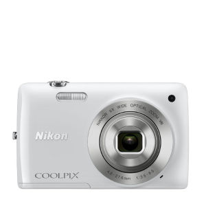 Nikon Coolpix S4300 - White (16.44 MP, 6 x Optical Zoom, 3 Inch LCD ) - Grade A Refurb
