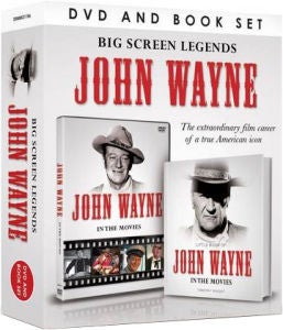 Big Screen Legends: John Wayne (Includes Book)