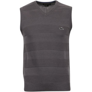 Atticus Men's Garfield Woven Vest - Charcoal