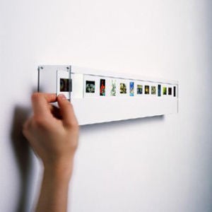 Wall Mounted Photo Slide Light with 13 Slide Spaces
