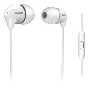 Philips SHE3595WH/28 Earphones with Dynamic Bass and Mic - White