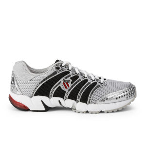 K-Swiss Men's K-Ona Running Shoes - Silver/White/Black/Red