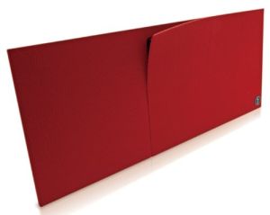 IN2UIT Filo Wireless Bluetooth Stereo Speaker System (Includes Wall Mount) - Red