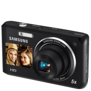 Samsung DV101 Digital Camera (16MP, 5x Optical, 2.7-Inch LCD) - Black