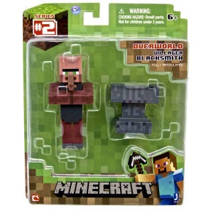 Minecraft - 3 Inch Black Smith Villager Figure