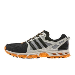adidas Men's Kanadia Tr 6 M Trainers - Chalk/Black/Solar Zest