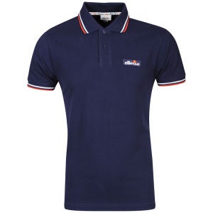 Ellesse Men's Challenge Tipped Polo Shirt - Navy