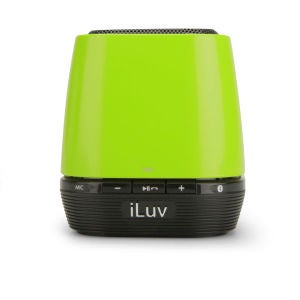 iLuv MobiOne Bluetooth Portable Speaker with Mic - Lime Green