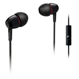 Philips SHE7005A/28 Earphones with Mic for Android - Black