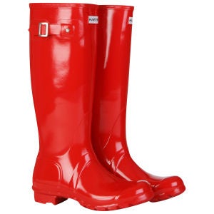 Hunter Women's Original Gloss Wellies - Pillar Box Red