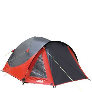Gelert Rocky 3 Tent - Mars Red/Charcoal