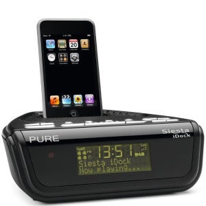 Pure Siesta iDock DAB Clock Radio - Black