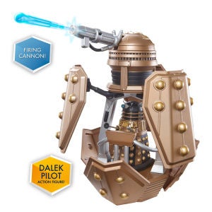 Doctor Who Dalek Patrol Ship & Figure Set