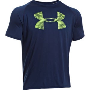 Under Armour Men's Reverb Logo T-Shirt - Academy/Hyper Green