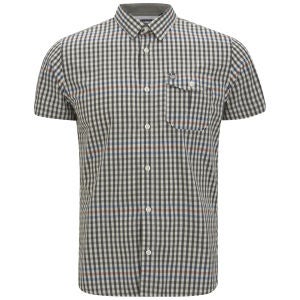Duck and Cover Men's Grantham Short Sleeve Shirt - Coal