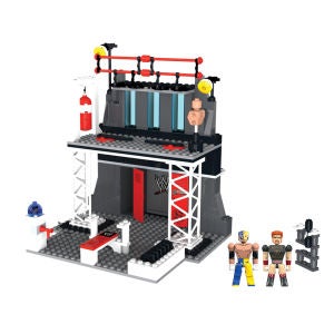 WWE Smackdown - Train And Rumble - Figures and Playset