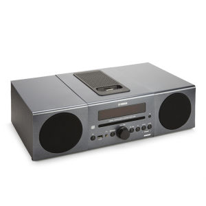 Yamaha MCR042 Audio Docking System (DAB+, CD) - Dark Grey