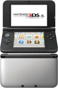 Nintendo 3DS XL Console (Silver and Black)