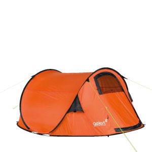 Gelert Quickpitch DLX Tent - Red Orange