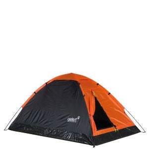 Gelert Monodome 2 Tent - Red Orange/Charcoal