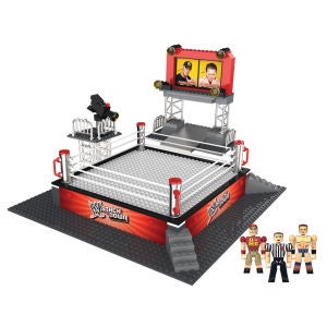 WWE Smackdown - Battle Brawlin - Figures and Ring Set
