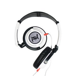 Fischer Audio Draco Headphones with Multifunction Remote and Mic - White