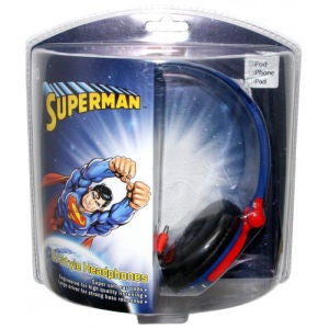 DC Superman Icon Printed Headphones